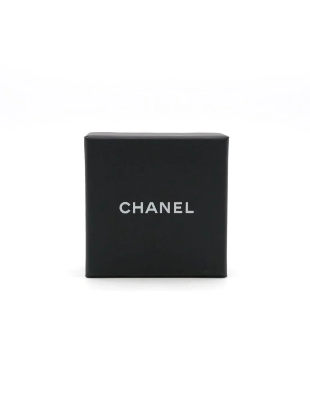 Chanel Earrings Gold Coco Mark Rhinestone